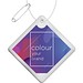 RFX™ H-09 Reflektierender PVC-Anhänger Diamant, klein, weiss