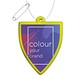 RFX™ H-12 reflektierender PVC-Koffer-Anhänger, neongelb