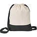 ROMFORD. Turnbeutel aus 100% Baumwolle (180 g/m²), Schwarz