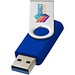 Rotate-basic USB-Stick 3.0, royalblau, 128GB