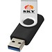 Rotate-basic USB-Stick 3.0, schwarz, 16GB