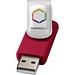 Rotate Doming USB-Stick, rot, 1GB