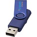Rotate Metallic USB-Stick, blau, 64GB