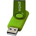 Rotate Metallic USB-Stick, limone, 8GB