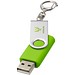 Rotate mit Schlüsselanhänger USB-Stick, limone, 32GB