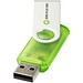 Rotate Transculent USB-Stick, grün, 2GB