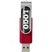 Rotate USB-Stick 3.0 mit Doming, rot, 64GB