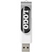Rotate USB-Stick 3.0 mit Doming, weiss, 128GB