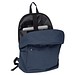Rucksack aus recycelter Baumwolle, dunkelblau