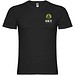 Samoyedo T-Shirt mit V-Ausschnitt für Herren, schwarz, 3XL