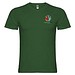 Samoyedo T-Shirt mit V-Ausschnitt für Herren, dunkelgrün, 2XL