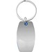 Schlüsselanhänger MIRROR,blau, silber