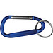 Schlüsselanhänger mit Karabinerhaken, blau