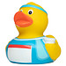 Schnabels® Bade-Ente Marathon, bunt