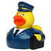 Schnabels® Bade-Ente Pilot, bunt