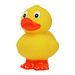 Schnabels® Bade-Ente, stehend, gelb/orange
