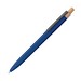 Schreibset mit Kugelschreiber und Rollerball aus recyceltem Aluminium , blau