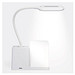 Schreibtisch-Lampe mit Ladestation LIGHT & CHARGE,weiß