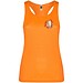 Schura Sport Top für Damen, Fluor Orange, S