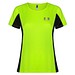 Shanghai Sport T-Shirt für Damen, Fluor Green / schwarz, 2XL