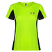 Shanghai Sport T-Shirt für Damen, Fluor Green / schwarz, L