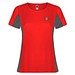Shanghai Sport T-Shirt für Damen, rot / Dark Lead, 2XL