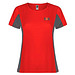 Shanghai Sport T-Shirt für Damen, rot / Dark Lead, L