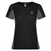 Shanghai Sport T-Shirt für Damen, schwarz / Dark Lead, L