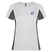 Shanghai Sport T-Shirt für Damen, weiß / Dark Lead, L