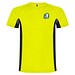 Shanghai Sport T-Shirt für Herren, Fluor Yellow / schwarz, M