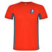 Shanghai Sport T-Shirt für Herren, rot / Dark Lead, M