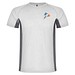 Shanghai Sport T-Shirt für Herren, weiß / Dark Lead, M
