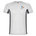 Shanghai Sport T-Shirt für Herren, weiß / Dark Lead, S