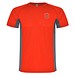 Shanghai Sport T-Shirt für Kinder, rot / Dark Lead, 16