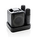 Singvibe Karaoke-Set mit Doppelmikrofon aus RCS rec. ABS, schwarz
