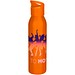 Sky 650 ml RCS-zertifizierte, einwandige Trinkflasche aus recyceltem Edelstahl, orange