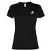 Slam Sport T-Shirt für Damen, schwarz, 2XL