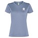 Slam Sport T-Shirt für Damen, Zen Blue, M
