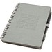 Slate wiederverwendbares Hardcover Notizbuch und Stiftset (schwarze Mine), grau