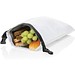 Snackstrap faltbarer Lunchbag aus AWARE™ rPET 30 x 20cm, weiß