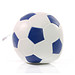 Soft-Fußball, weiß/blau, groß