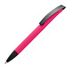 Softtouch-Drehkugelschreiber Winnipeg, blaue Mine, pink Softtouch-Drehkugelschreiber Winnipeg, blaue Mine, pink