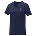 Somoto T-Shirt mit V-Ausschnitt für Damen, navy, XL