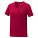 Somoto T-Shirt mit V-Ausschnitt für Damen, rot, L