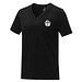 Somoto T-Shirt mit V-Ausschnitt für Damen, schwarz, XS