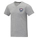 Somoto T-Shirt mit V-Ausschnitt für Herren, heather grau, XXL