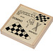 Spieleset in einer Holzbox, beige