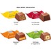 Standbodenbox, Ritter SPORT Schokowürfel Karamell Dou, inkl. Druck