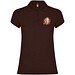Star Poloshirt für Damen, Chocolat, 2XL