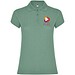 Star Poloshirt für Damen, Dark Mint, L
